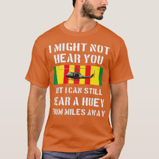 Camiseta Veterano Vietnam Veterano Huey Helicopter Ri