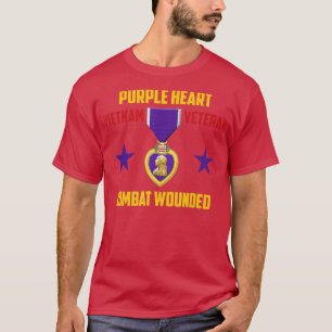 Camiseta Veterano vietnamita de Purple Heart