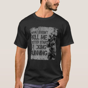 Camiseta Veteranos camisas que no me matan mejor empiecen R
