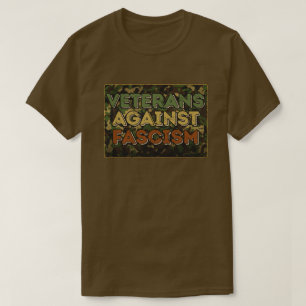 Camiseta Veteranos Contra el Fascismo Camuflaje