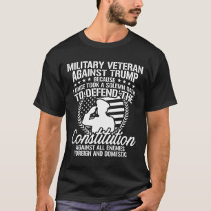 Camiseta Veteranos Contra Las Elecciones De Trump En Ee. Uu