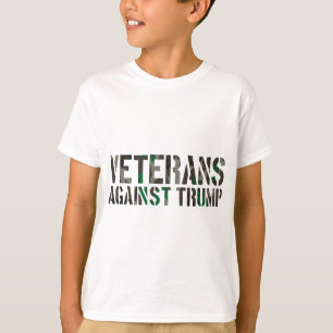 Camiseta Veteranos Contra Trump Anti-trump Veteranos Contra