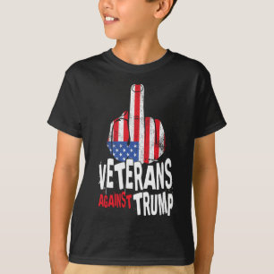 Camiseta Veteranos Contra Trump Veteranos Militares Anti Tr
