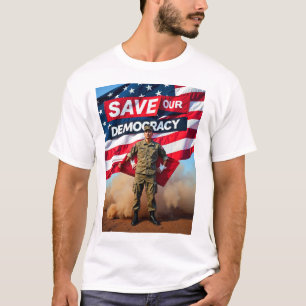 Camiseta Veteranos contra Trump y el fascismo