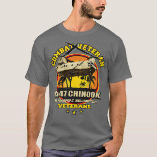 Camiseta Veteranos de Chinook CH47