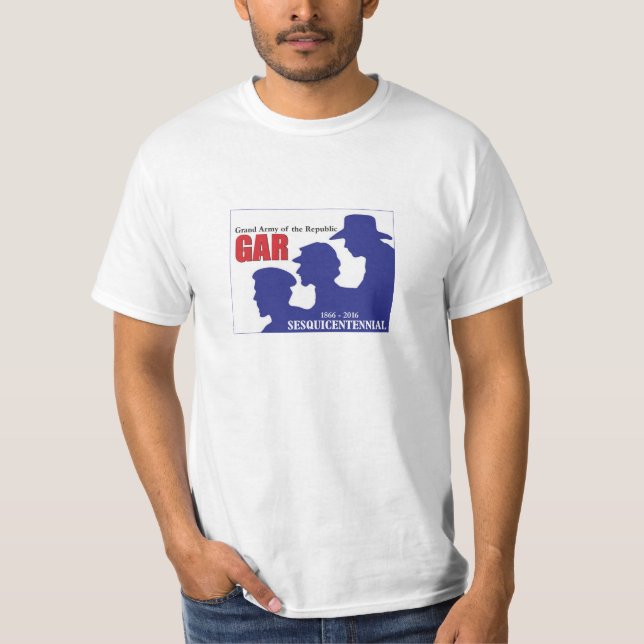 Camiseta Veteranos de guerra civil de Sesquicentennial del (Anverso)