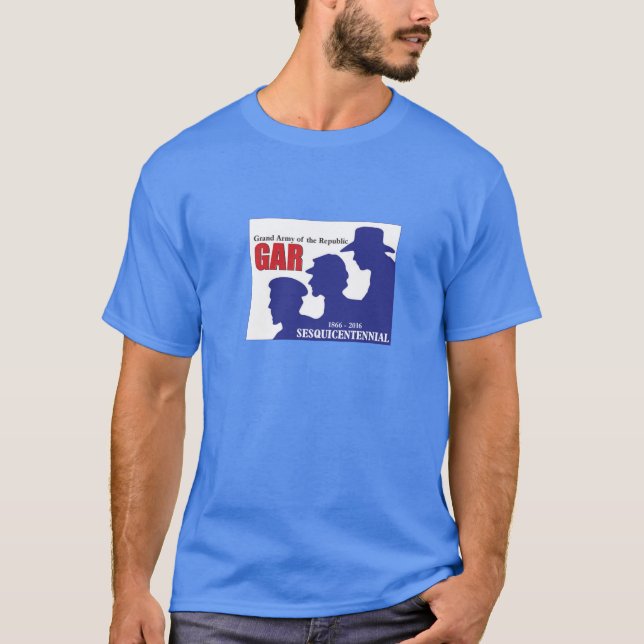 Camiseta Veteranos de guerra civil de Sesquicentennial del (Anverso)