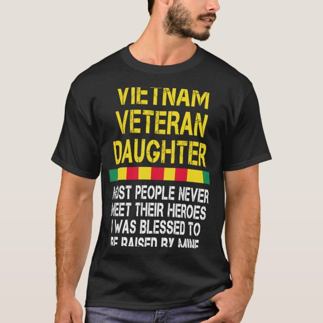 Camiseta Veteranos de guerra en Vietnam (Anverso)