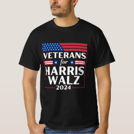 Camiseta Veteranos De Harris Walz 2024