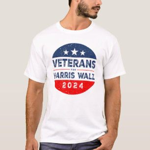 Camiseta Veteranos De La Campaña Presidencial De Harris 202