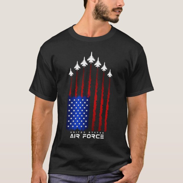 Camiseta Veteranos de la Fuerza Aérea de Estados Unidos cam (Anverso)
