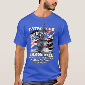 Camiseta Veteranos de la patrulla de la marina PC7 de la cu