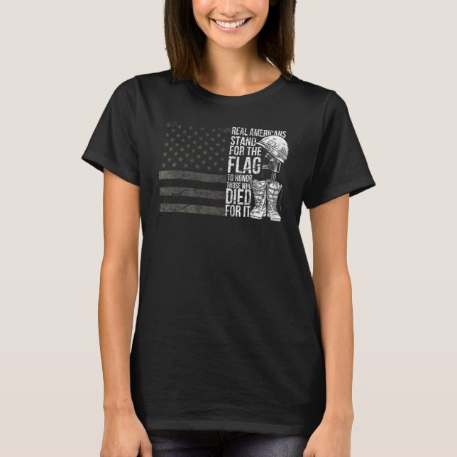 Camiseta Veteranos de los Estados Unidos Día Patriota 3 (Anverso)