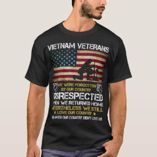 Camiseta Veteranos de Vietnam fuimos olvidados por nuestro