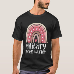 Camiseta Veteranos del arcoiris, trabajador social militar,
