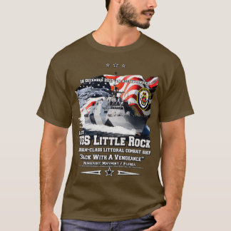 Camiseta Veteranos del buque de combate USS Little Rock LCS