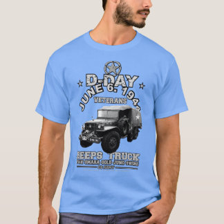 Camiseta Veteranos del DÍA D Camión que pita