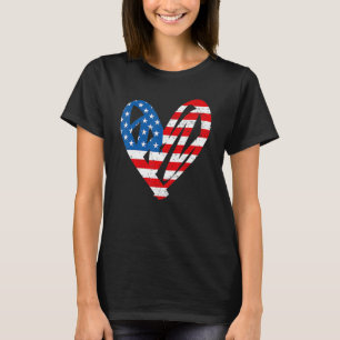 Camiseta Veteranos Día Bandera de Estados Unidos Hombres y 