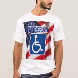 Camiseta Veteranos discapacitados de los Estados Unidos
