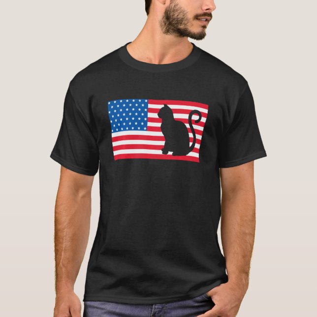 Camiseta Veteranos Estadounidenses Niños 4 De Julio (Anverso)