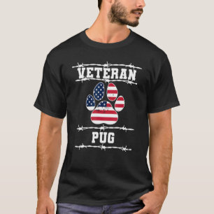Camiseta Veteranos Mascotas de la Jubilación de Perros Reti