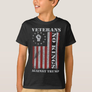 Camiseta Veteranos Militares Protestan Bandera De EEUU No R