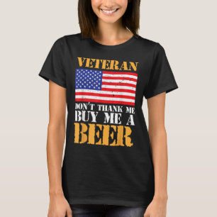 Camiseta Veteranos no me dan las gracias