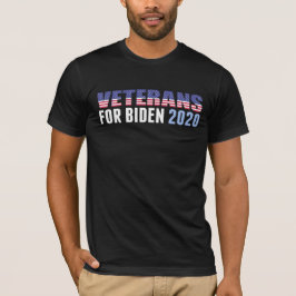 Camiseta Veteranos para Joe Biden 2020