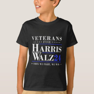 Camiseta Veteranos Para Kamala Harris Tim Wheimer Waltz Par
