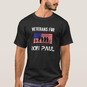 Camiseta Veteranos para Ron Paul