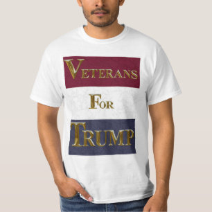 CAMISETA VETERANOS PARA TRUMP