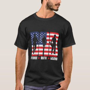 Camiseta Veteranos Patriotas por el Día de la Independencia