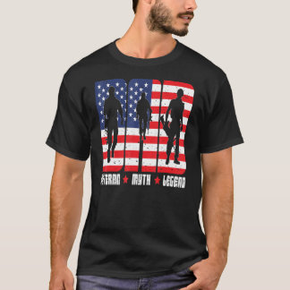 Camiseta Veteranos Patriotas por el Día de la Independencia
