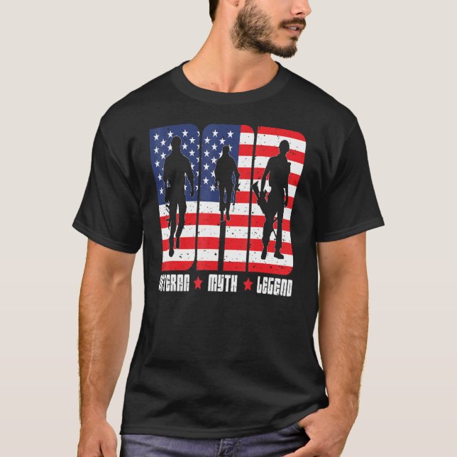 Camiseta Veteranos Patriotas por el Día de la Independencia (Anverso)