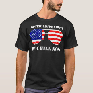 Camiseta Veteranos piloto de la Bandera Americana Día 4 de 