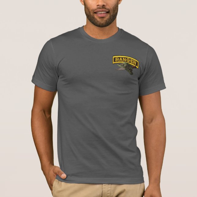 Camiseta Veteranos renovados aerotransportados de los (Anverso)