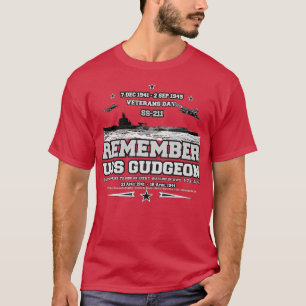 Camiseta Veteranos submarinos RUSS GUDGEON SS211