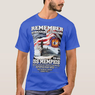 Camiseta Veteranos submarinos USS Memphis SSN691