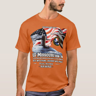 Camiseta Veteranos submarinos USS Missouri SSN780