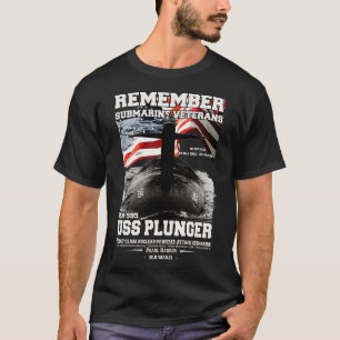Camiseta Veteranos submarinos USS Plunger SSN595