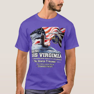 Camiseta Veteranos submarinos USS Virginia SSN774