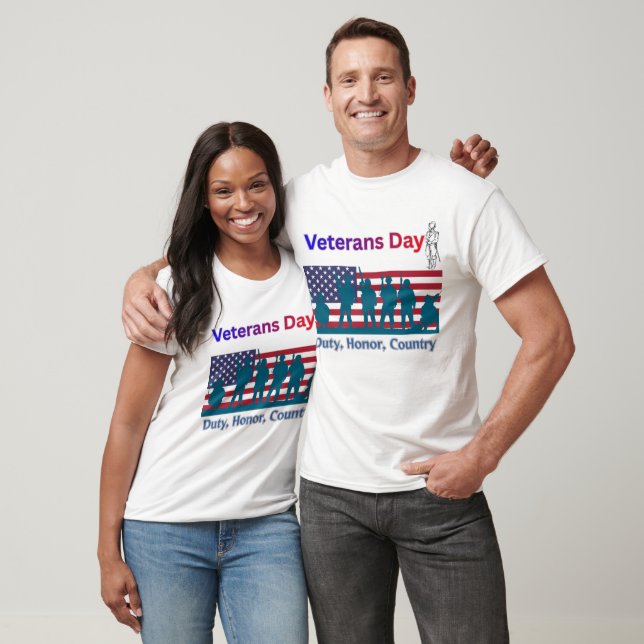 Camiseta Veterans Day (Unisexo)