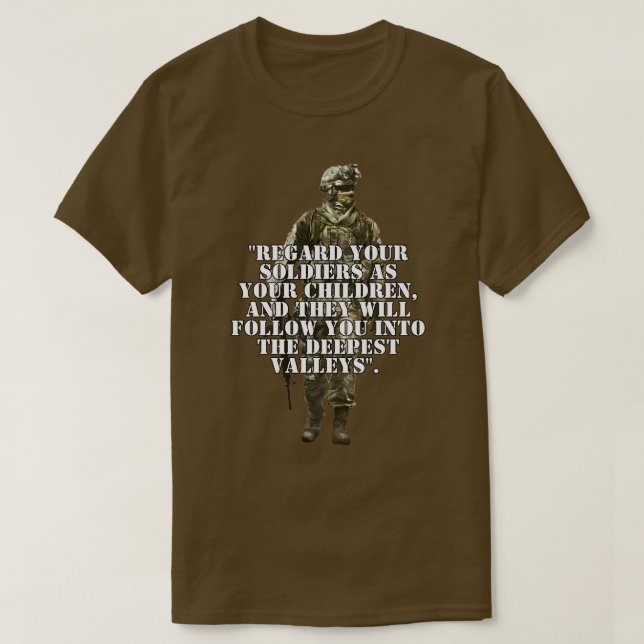 Camiseta Veterans Day Quote  (Diseño del anverso)