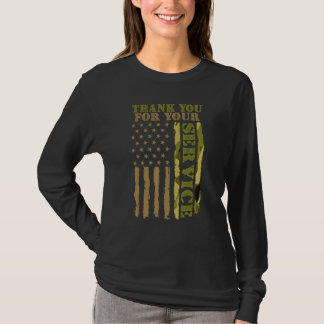 Camiseta Veterans Day Thank You for your Service Soldier Me