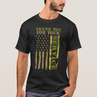 Camiseta Veterans Day Thank You for your Service Soldier Me