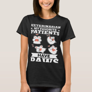 Camiseta Veterinaria animal exótica Mis Pacientes Favoritos