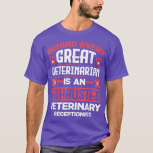 Camiseta Veterinaria Ciencia Veterinaria Recepción Veterina