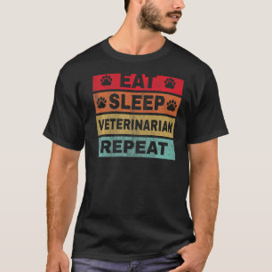 Camiseta Veterinaria de sueño