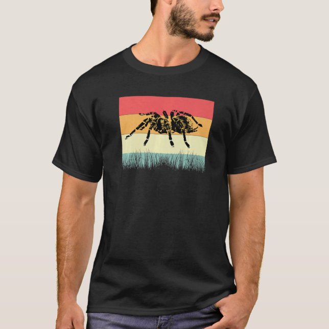 Camiseta Veterinaria de Vida Silvestre Retro Spider (Anverso)