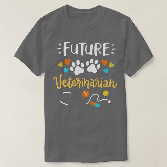Camiseta Veterinaria futura (Diseño del anverso)